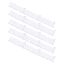 2Sets ABS Small Picket Fence for Dollhouse DIY and Garden Decoration