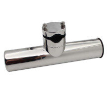 1PCS Stainless Steel Boat Fishing Rod Holder 360 Degrees Rotation Clamp- Rail Adjustable 22-32mm