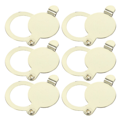 12Pièces Cache-Œilleton Porte Cuivre Multiusage
