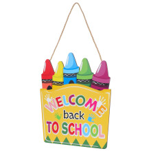 5St Schooldeur Hangers Welkomstbord Voor Leraars