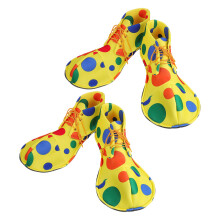 4Paren Paar Clown Stoffen Hoesjes Unisex Multi Kleur Cosplay