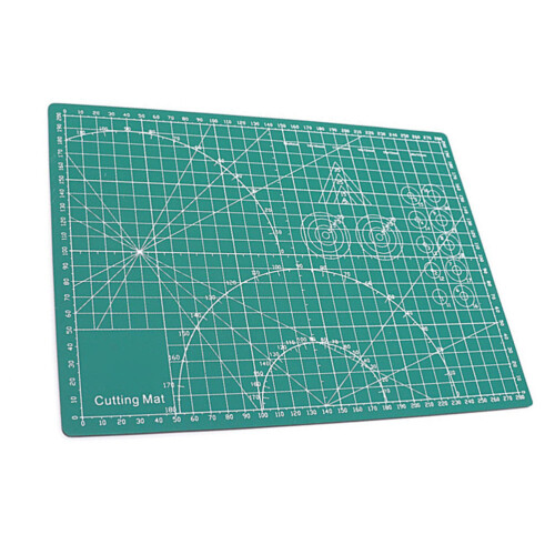 2Pièces Tapis Vert Auto-Réparant Résistant Pour Projets De Loisirs
