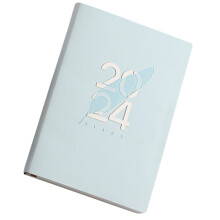 4Pcs Blue Lesson Planner Work Calendar Schedule Notepads for Studying