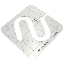 2St Naaimallen Acryl Patchwork Transparant Voor Kleding En Stof