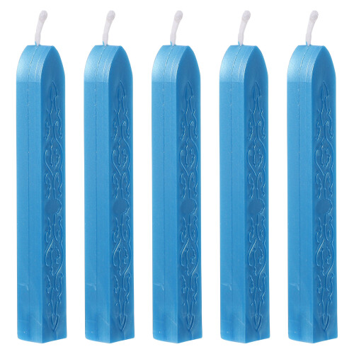 10Pcs Practical Blue Wax Sticks DIY Sealing Accessories for Letters