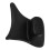3Pcs Comfortable Silicone Neck Rest for Shampoo Bowl Salon Use Black 1
