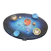 3St Multifunctionele 3D Puzzels Voor Kinderen, Planeten En