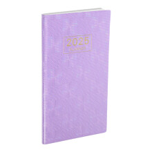 4St Violet Planner 2025 En Imitatieleer Kantoor Slim Weekagenda