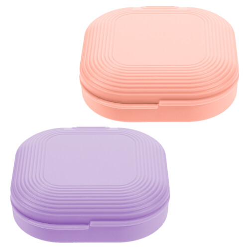 8Pcs Breathable Retainer Carrying Cases Small Durable Assorted Colors