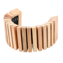 5Pcs Wooden Clapper Toy for Kids Baby Musical Instrument Portable Fun