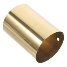 3Pcs Metal Handrail End Caps Stainless Steel Golden Finish for Home