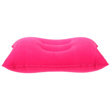 4St Duurzaam Roze PVC Campingkussen, Opblaasbaar Reiskussen
