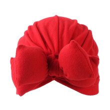 2St Pasgeboren Baby Hoed Rood Bowknot Fotoshoot En Dagelijks