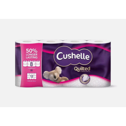 Cushelle Cushelle Quilted Toilet Roll 32 Pack Extra Soft 1