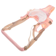 5St Baby Wandelriem Roze Met Zachte Padding Loophulp Thuis