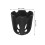 16Pcs Black Plastic Plant Pot Bottom Grid Cups for Home Use 10