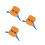 3Pièces Gilets Flottants Natation Enfants Eva Orange Multi-Usage 4