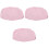 3Pièces Bébé Rose Protégeant Lit 5