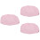 3Pièces Bébé Rose Protégeant Lit 8