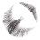 3Ensembles Barbes Cheveux Costume Noir 1