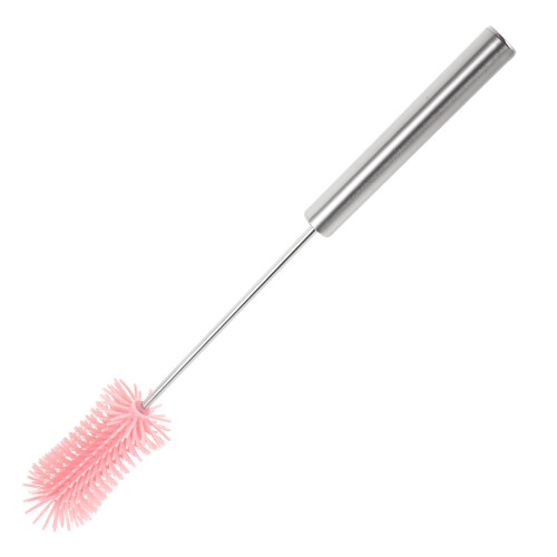 5Pièces Brosse Silicone Multifonction Rose Nettoyage 2