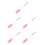 5Pièces Brosse Silicone Multifonction Rose Nettoyage 5