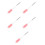 5Pièces Brosse Silicone Multifonction Rose Nettoyage 7