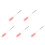 5Pièces Brosse Silicone Multifonction Rose Nettoyage 8