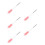 5Pièces Brosse Silicone Multifonction Rose Nettoyage 10