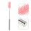 5Pièces Brosse Silicone Multifonction Rose Nettoyage 11