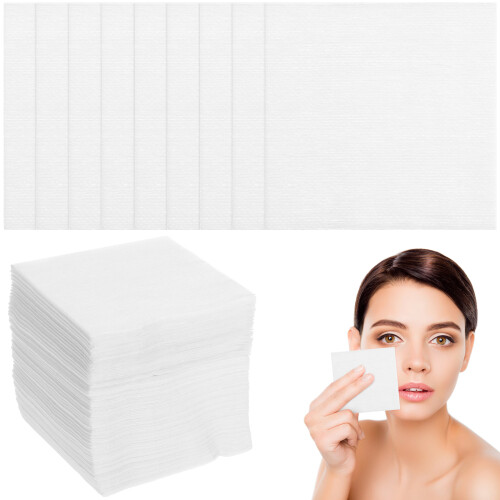 200Pièces Pads Jetables Carrés Pour Et Ongles