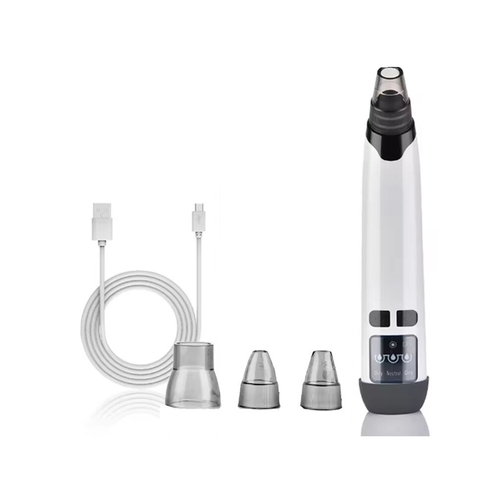 Tlily Hot Compress Blackhead Remover Vacuum Suction Acne Pore Cleaner Electric Nose Face Deep Cleansing Skin Care Devicet