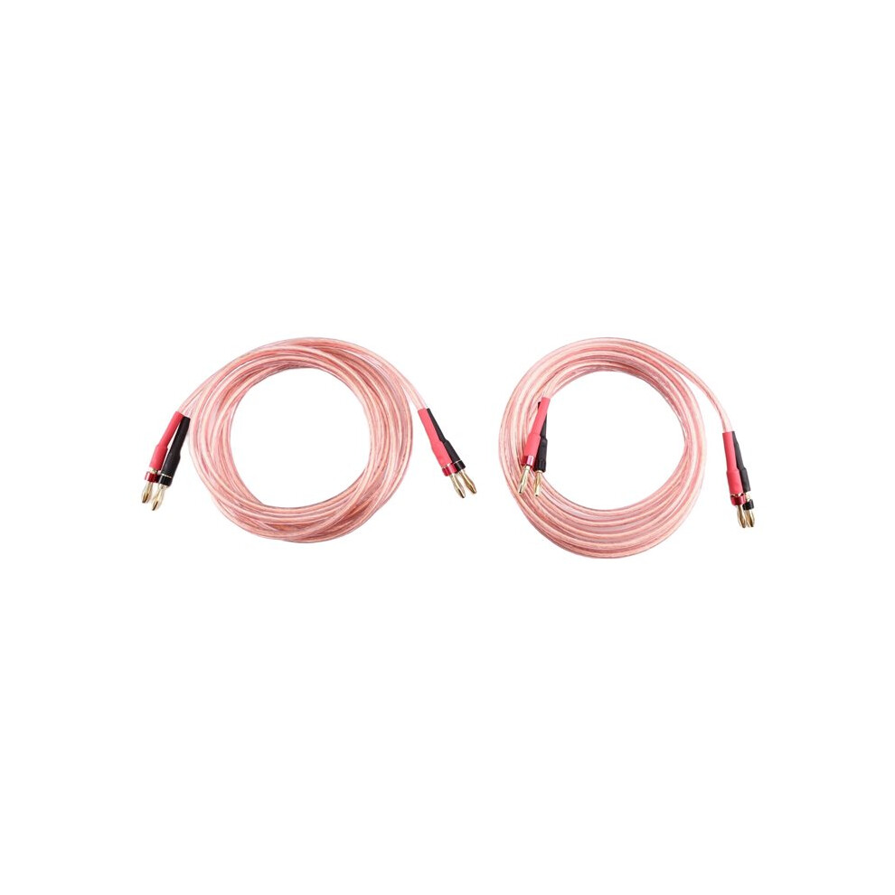 Oxygen-Free Copper Ofc Audio Hifi Speaker Cable Banana Plug To Banana Plug Speaker Cable Center Audio Speaker Cable 4712088487937