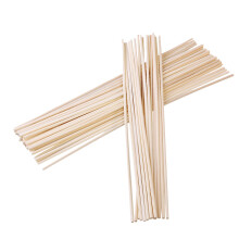 100Stk Gerader Rattan Reed Diffuser Stäbchen Elfenbein Für Raumduft