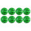 48Pièces Ballons Jeu Pastèque Enfant PVC Gonflables Légers 1