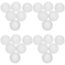 72Pcs Plastic Reusable Ice Cubes for Drinks Portable and Easy to Clean