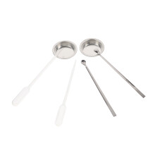 4Sets Silver Paint Stirrer Tray Set for Airbrush Model DIY Art Tools
