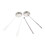 4Sets Silver Paint Stirrer Tray Set for Airbrush Model DIY Art Tools 1