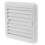 4Pièces Cache Ventilation Louvered En Plastique Pour Camping-Car 1