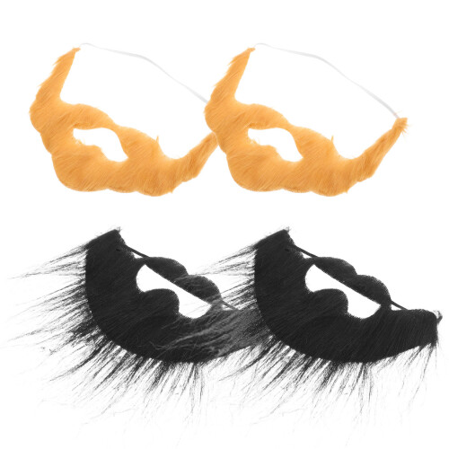 12Pièces Barbes Cosplay Usage Festif