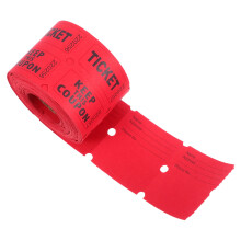 500Pièces Tickets De Tombola Rouge En Pour Fêtes Et Événements
