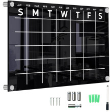 5Sets Praktische Handgeschreven Memo Bord Zwart Studenten Display Bord