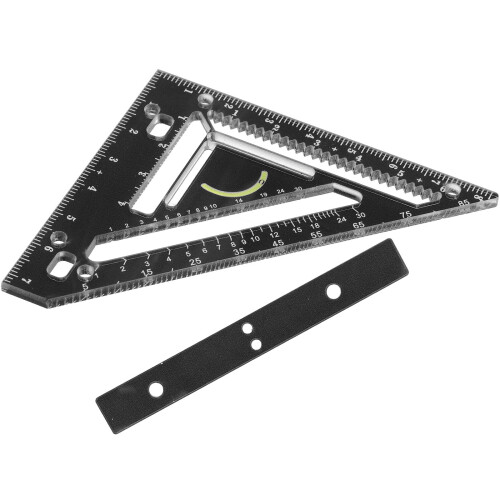 5Ensembles Équerre De Charpentier Noire Pour Mesures Angles Précis 1