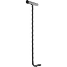 4Pcs Metal Spring Manhole Cover Hooks for Sewer Lifting and Pulling