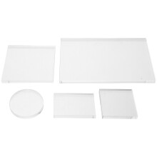 10Pièces Blocs Stampes Cristal Pour Carte Scrapbook Art