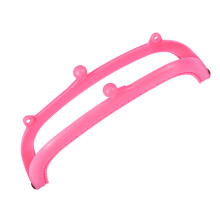 2St Lichtgewicht Roze Purse Frame Voor Handtas Met Sluiting