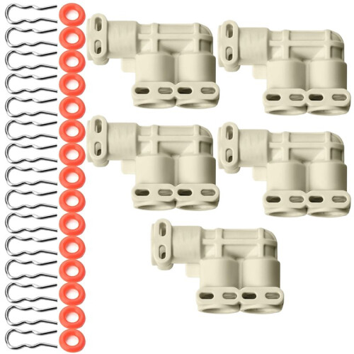 F-Shaped Steam Connector for Jur Makers Thermoblock Coffee Machines