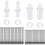 Plantation Shutter Repair Kits with Mixed Sizes for Window Shutter Maintenance(85 Pieces) 1