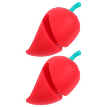 6St Cartoon Peper Silicone Lifters Rood Keuken Accessoires