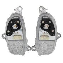 1Pair Front Headlight Turn Signal LED Moudle White Light Source for  X4 G02 X3 G01 2016-2019 63117466109 63117466110